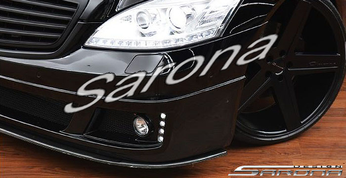 Custom Mercedes S Class  Sedan Front Bumper (2007 - 2013) - $2390.00 (Part #MB-120-FB)